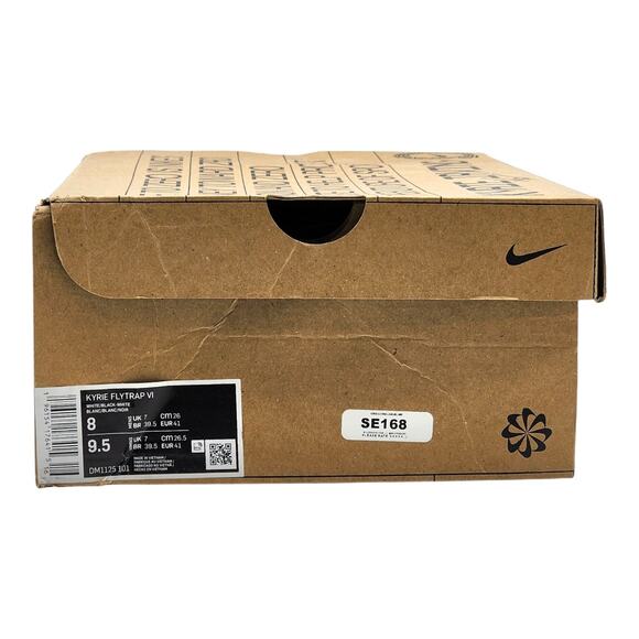 Nike Kyrie Flytrap 6 DM1125-101 Men\'s Sneakers White Black US 8 - NIB main image 5